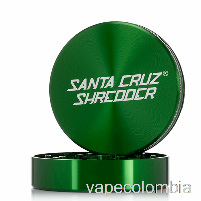 Trituradora Desechable De Vapeo Santa Cruz, Molinillo Grande De 2 Piezas, 2,75 Pulgadas, Verde (70mm)